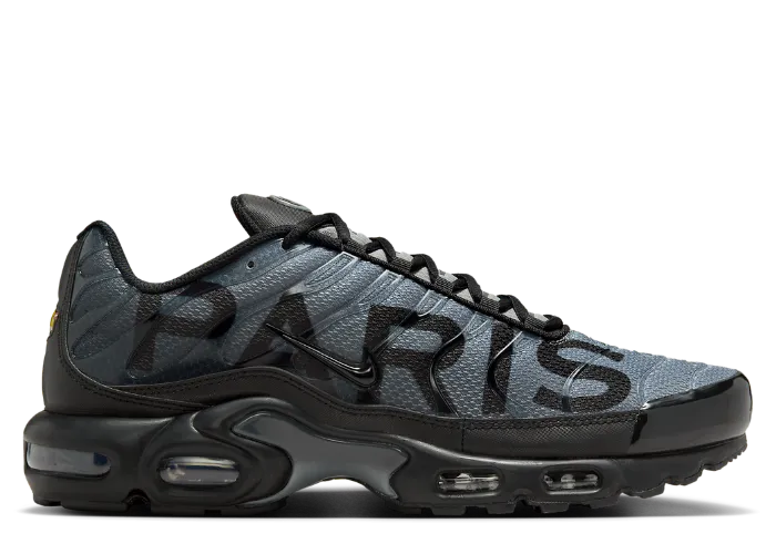 Nike Air Max Plus ブラック 10 Official Look Nike Air Max Plus “Black/Metallic Silver