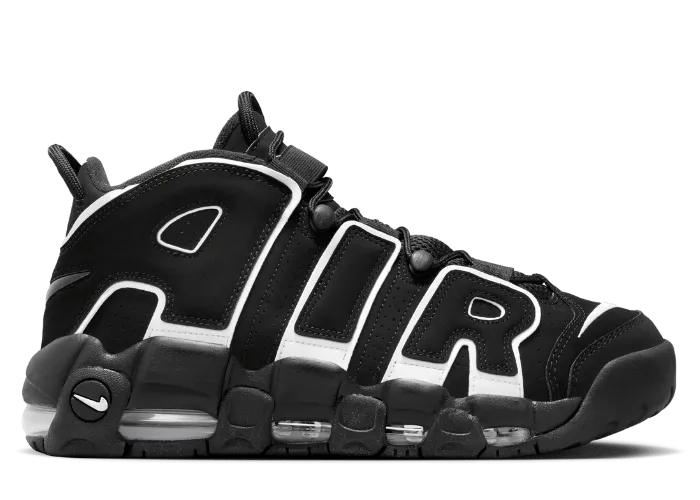 Nike Air More Uptempo Black White