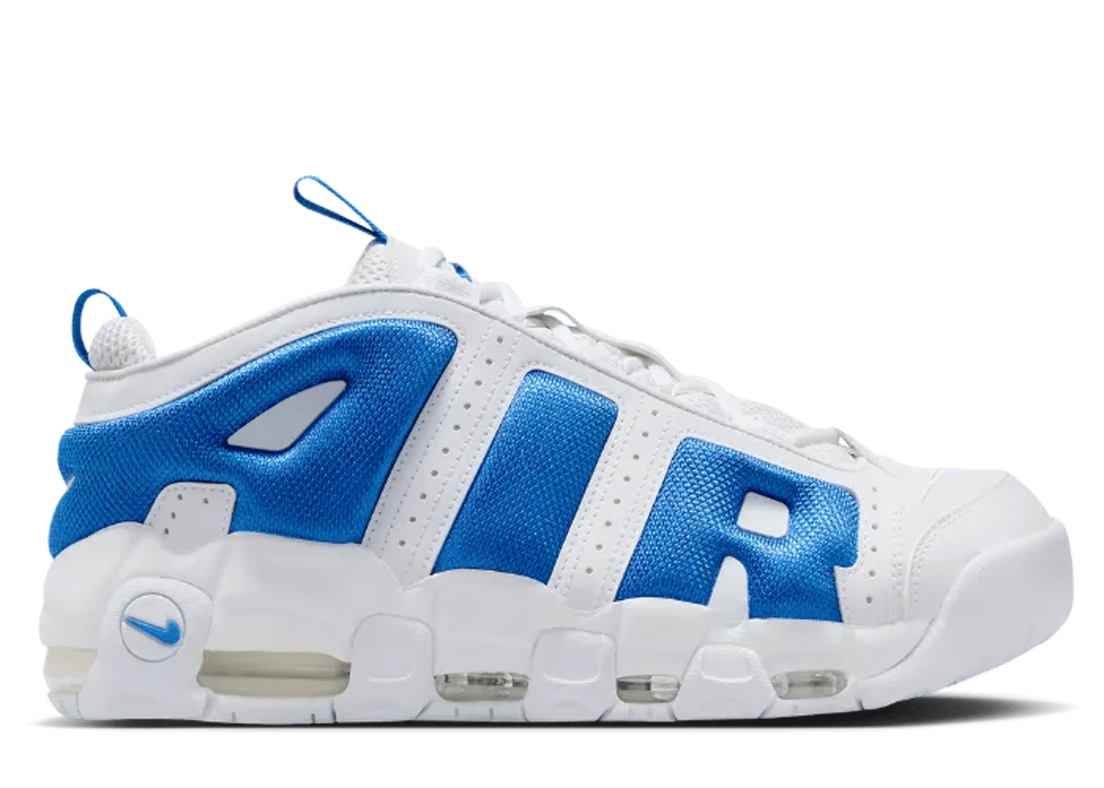 Nike Air More Uptempo Low White Hyper Royal