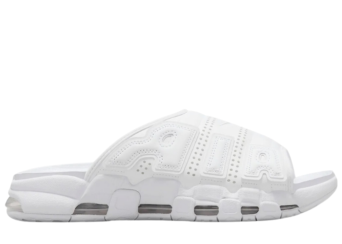 Nike Air More Uptempo Slide Triple White - FD9883-101 Release Info