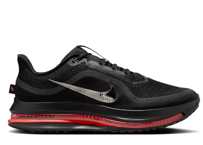 Nike Air Pegasus Premium Black Metallic Silver