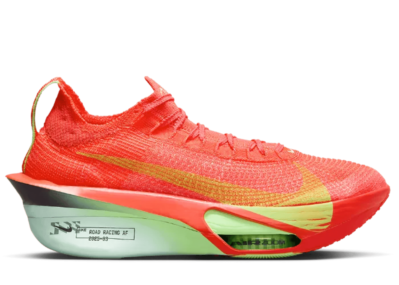 Nike Air Zoom Alphafly Next% Bright Crimson Lime Blast (W