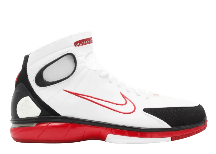 Nike Air Zoom Huarache 2K4 White Varsity Red