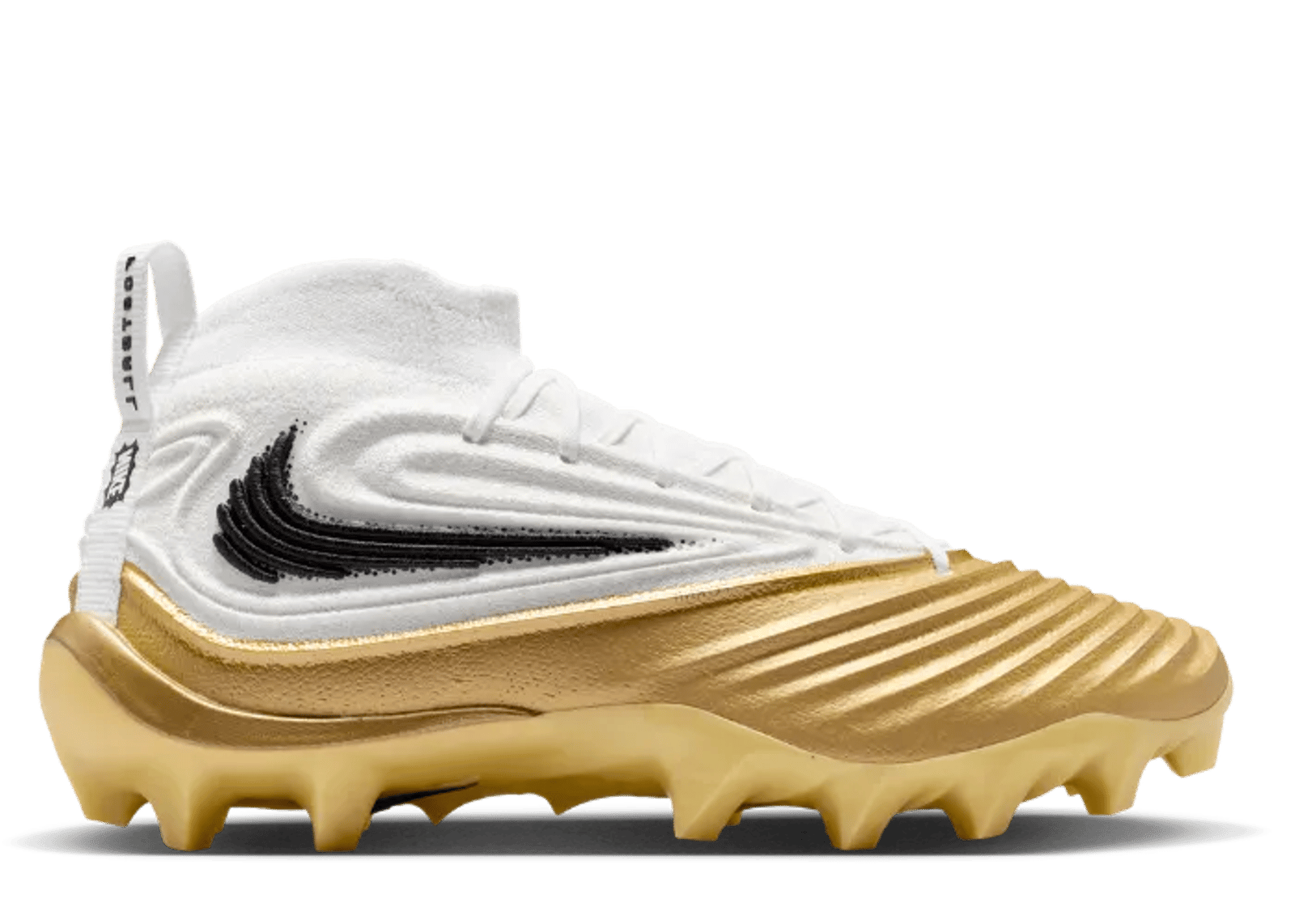 Nike Alpha Menace 5 Elite White Metallic Gold
