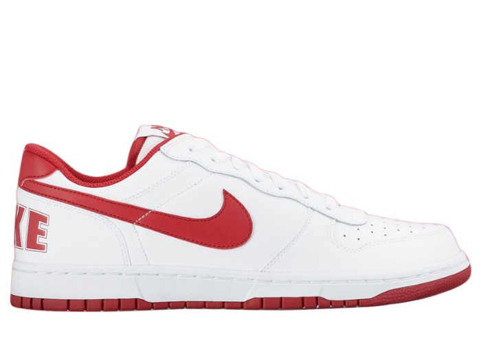 Nike Big Nike Low White Gym Red