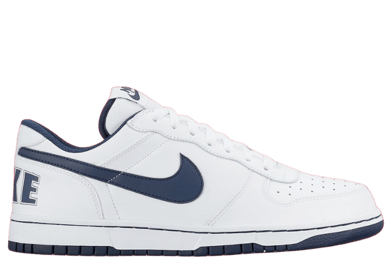 Nike Big Nike Low White Midnight Navy