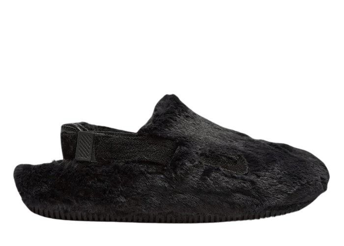 Nike Calm Mule Fur Black (W)