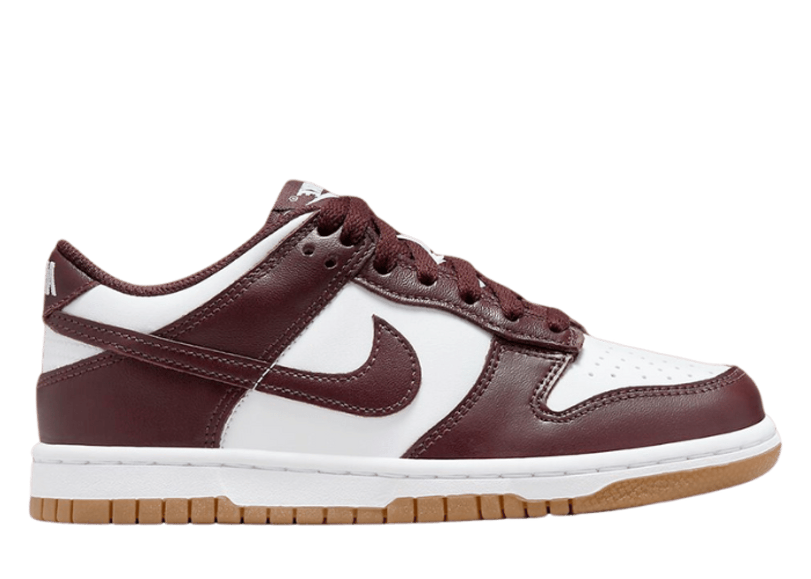 Nike Dunk Low Burgundy Crush Gum GS HJ9282 100
