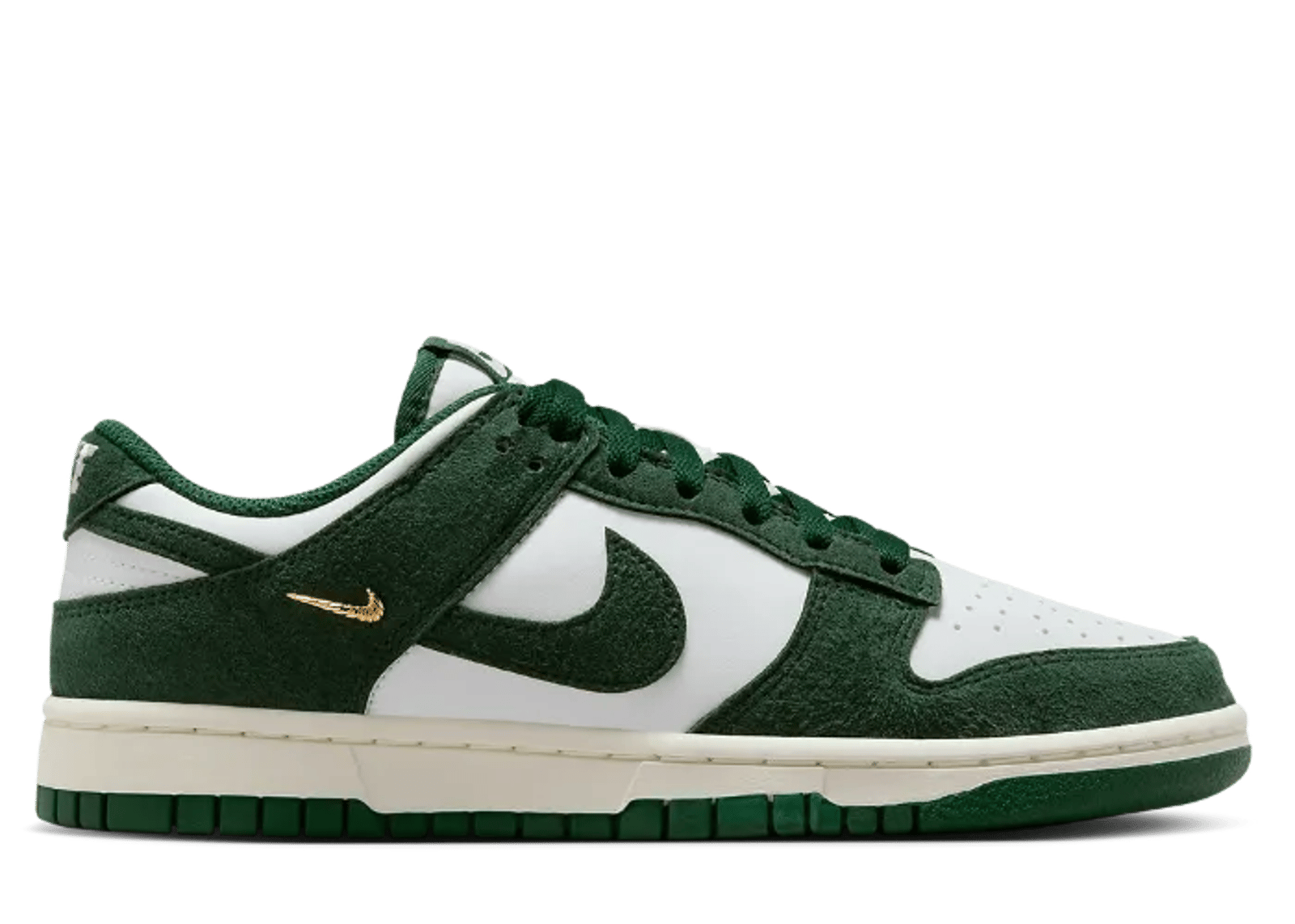 Nike Dunk Low Gorge Green Mini Swoosh (W)