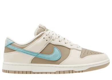 Nike Dunk Low Khaki Denim Turquoise