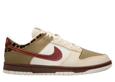 Nike Dunk Low Khaki Leopard (W) 