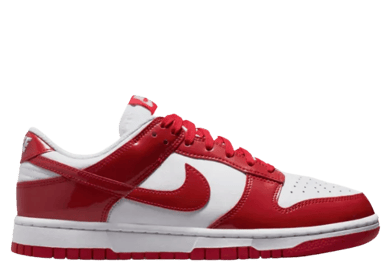 Nike Dunk Low SE Patent White University Red (W)