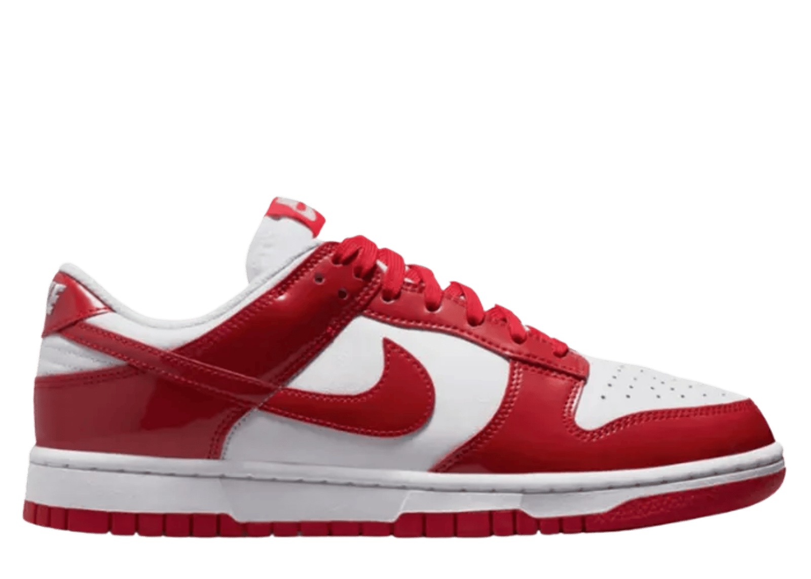 Nike Dunk Low SE Patent White University Red (W)