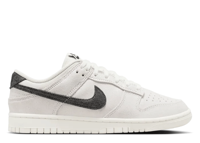 Nike Dunk Low SE White Black Team Red (W) HQ3502-100