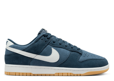 Nike Dunk Low Suede Armory Navy Gum