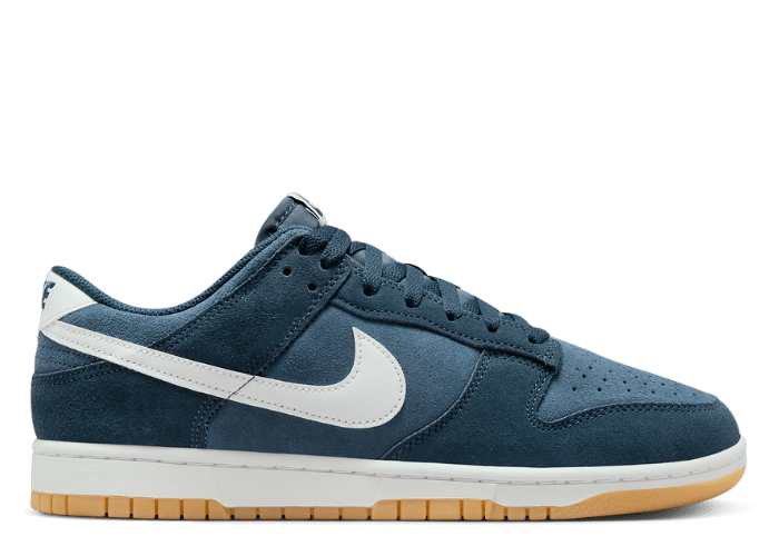 Nike Dunk Low Suede Armory Navy Gum