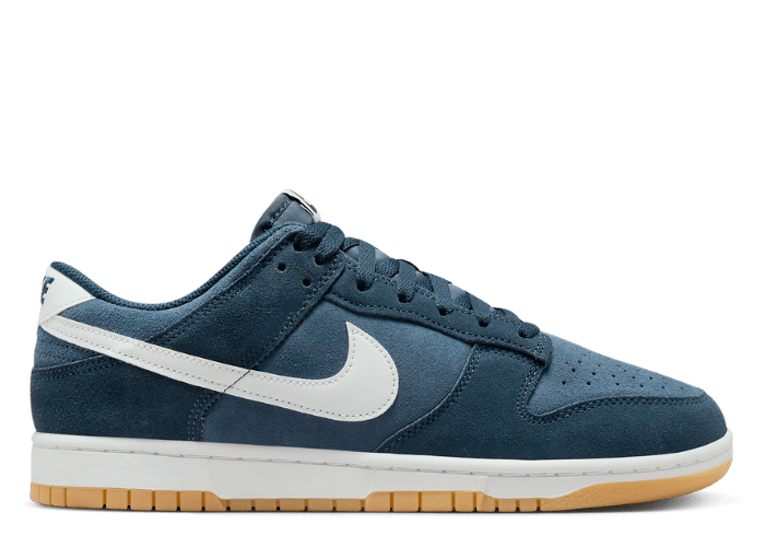 Nike Dunk Low Suede Armory Navy Gum