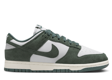 Nike Dunk Low Suede Photon Dust Vintage Green (W)