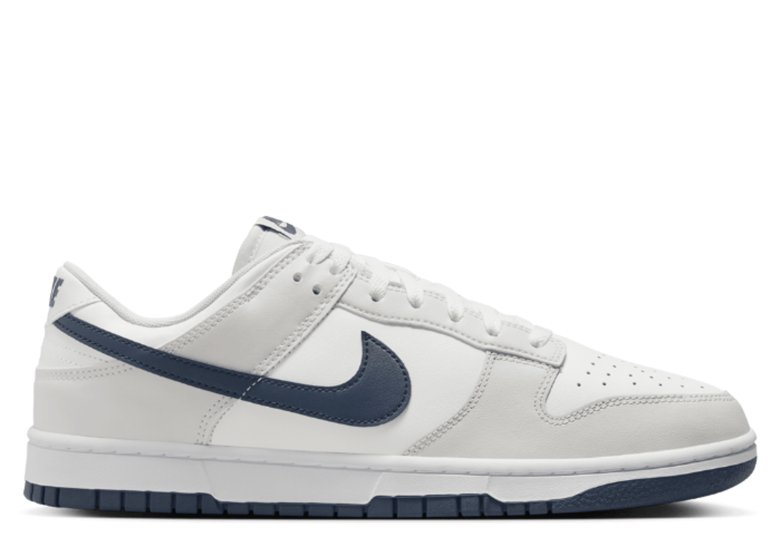The Nike Dunk Low Summit White Midnight Navy Releases June 2024