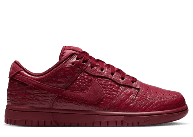Nike Dunk Low Team Red Croc (W)