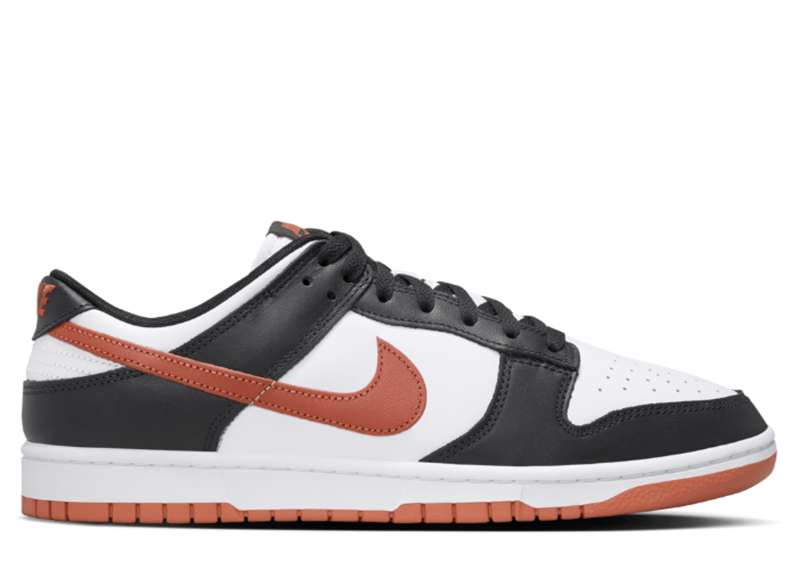 Nike Dunk Low White Dragon Red Black