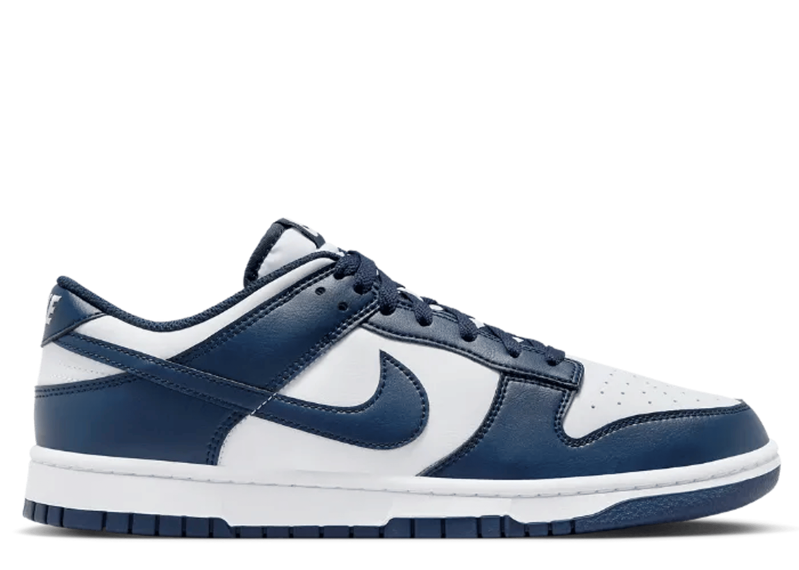 Nike Dunk Low White Midnight Navy