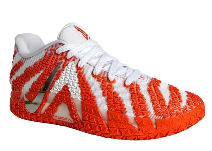 Nike Ja 3 TB White Team Orange