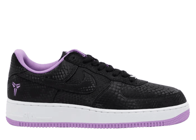 Nike Kobe Air Force 1 Low Black Purple Stardust