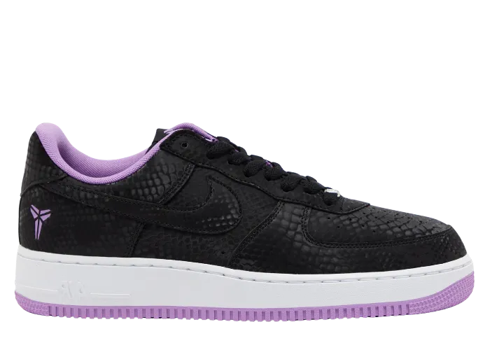 Nike Kobe Air Force 1 Low Black Purple Stardust