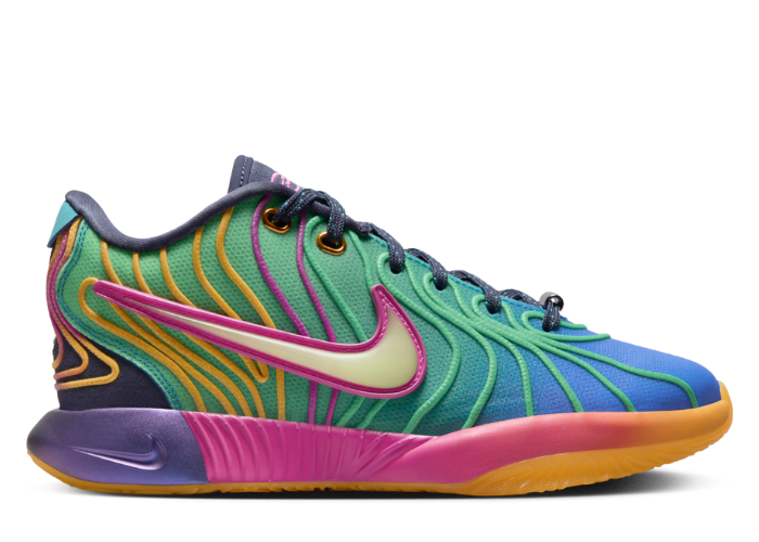 Nike LeBron 21 Optimistic Multi-Color (GS) - HF6819-400