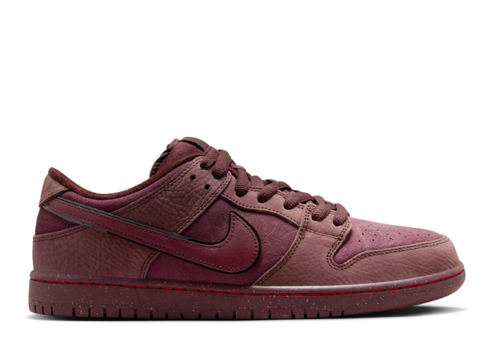 The Nike SB Dunk Low Premium Paris City Of Love Burgundy Crush Releases