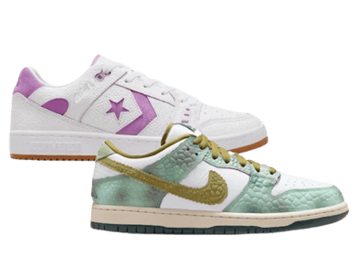 Nike SB Dunk Low & Converse CONS AS-1 Pro Alexis Sablone Chameleon Pack