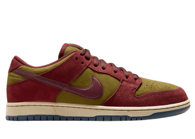 Nike SB Dunk Low Dark Team Red Olive Flak