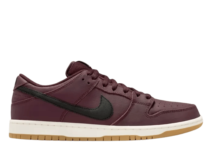 Nike SB Dunk Low Pro ISO Burgundy Crush