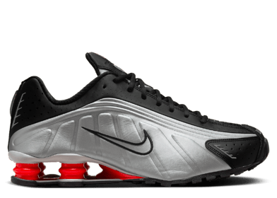 Nike Shox R4 Black Metallic Silver