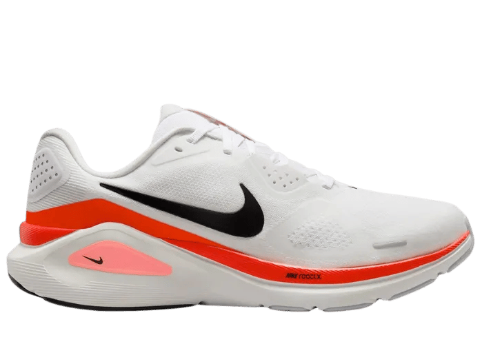 Nike Structure 26 White Black Bright Crimson