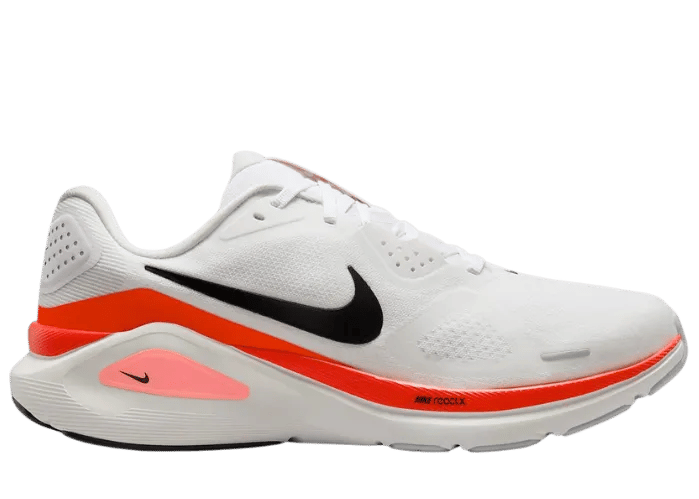 Nike Structure 26 White Black Bright Crimson