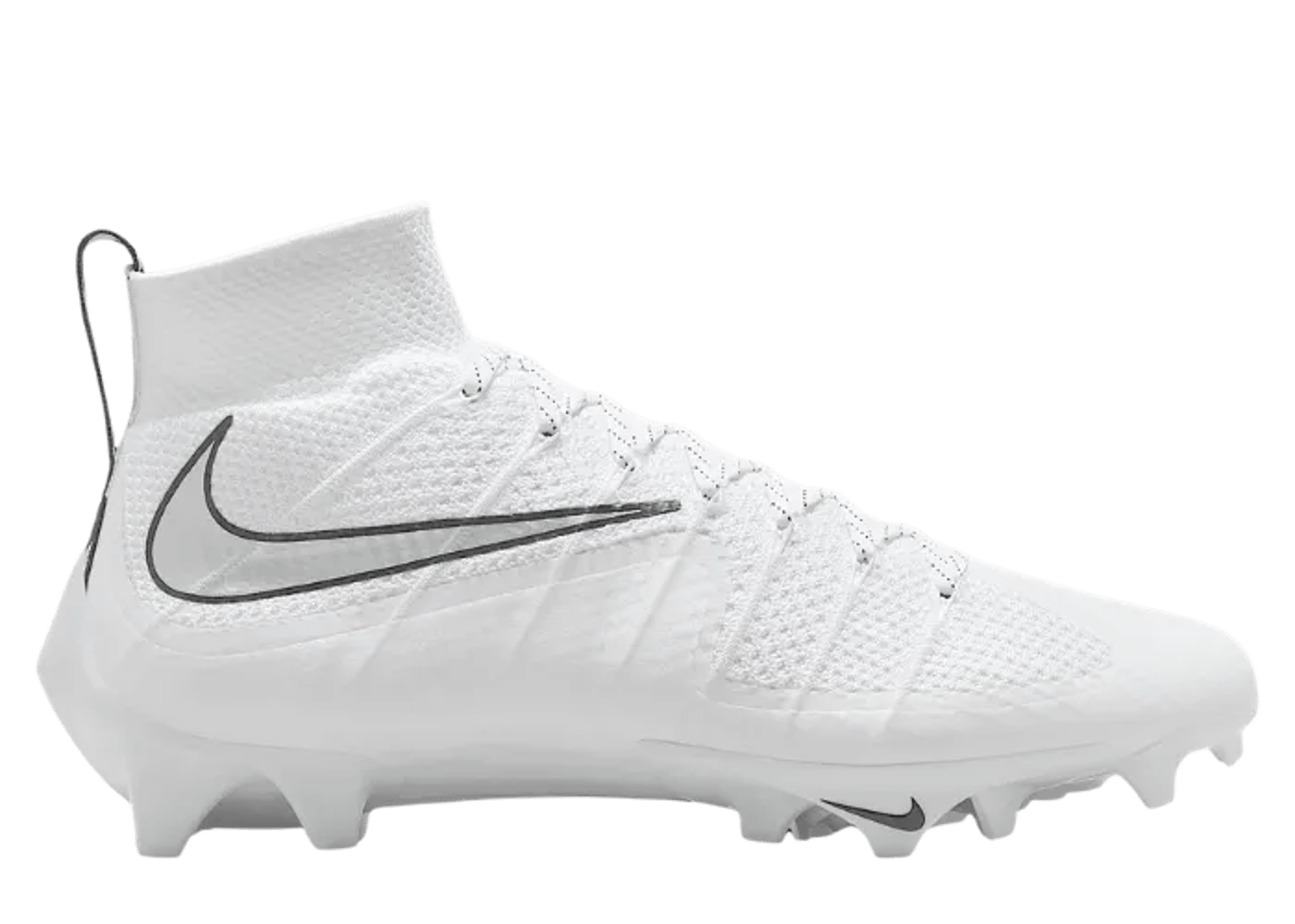 High Top Vapor Cleats All White Nike Vapor Edge 360 Untouchable