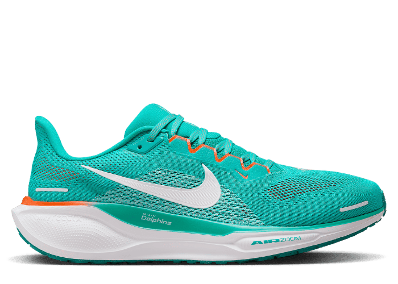 Dolphins Sneakers Miami Dolphins Nike Air Zoom Pegasus 36 Nike Air
