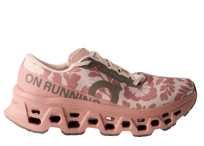 On Cloudmonster 3 FP Movement Dusty Rose