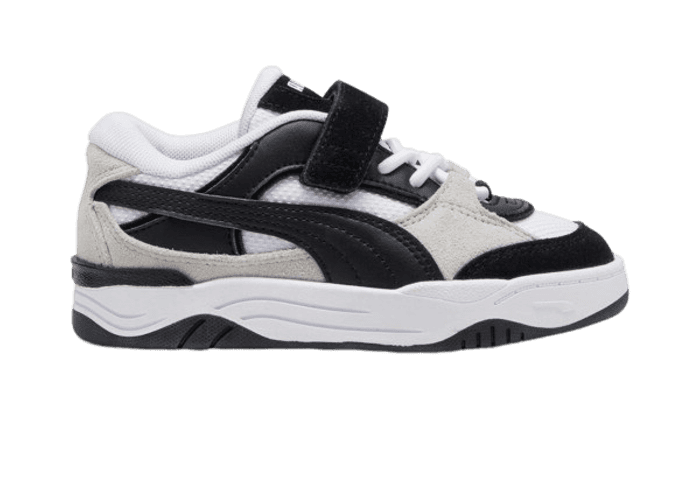 PUMA-180 Sneakers in White/Black (PS)