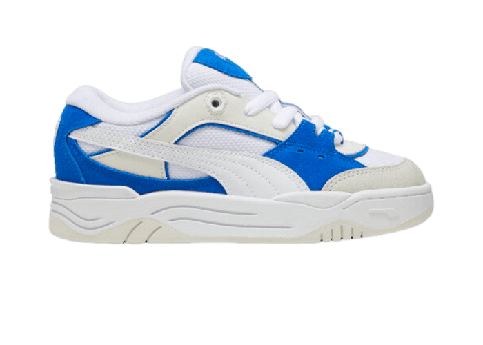 PUMA-180 Sneakers in White/Hyperlink Blue (GS)