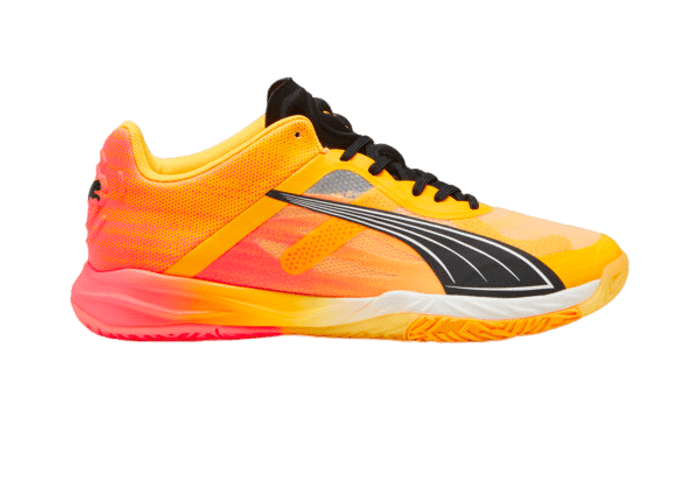 PUMA Accelerate NITROâ¢ SQD Court in Sun Stream/Sunset Glow/Black