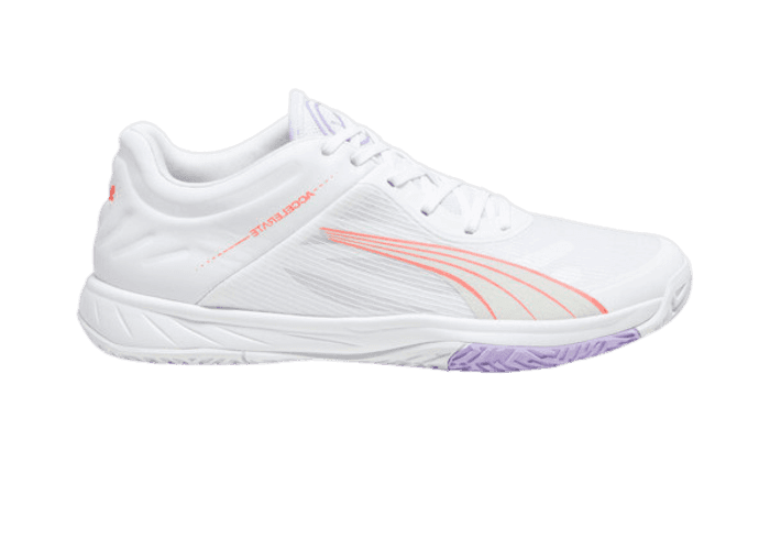 Puma Accelerate Turbo Court 'White Fire Orchid Violet' (W)
