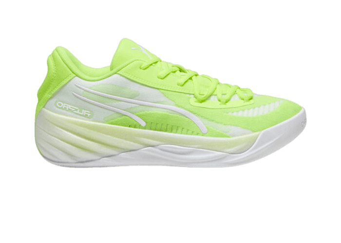 PUMA All-Pro NITROâ¢ Basketball in Lime Squeeze/White