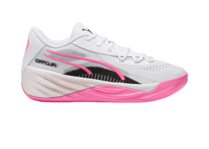 PUMA All Pro NITROâ¢ Basketball in Poison Pink/White