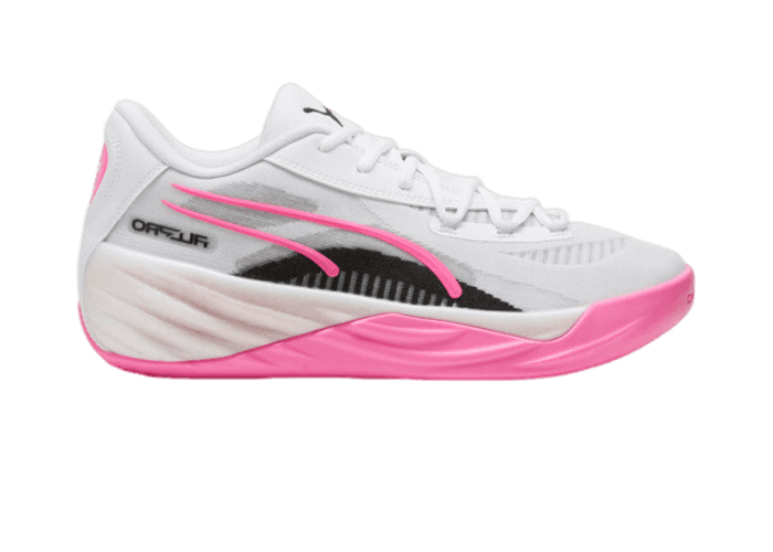 PUMA All Pro NITROâ¢ Basketball in Poison Pink/White
