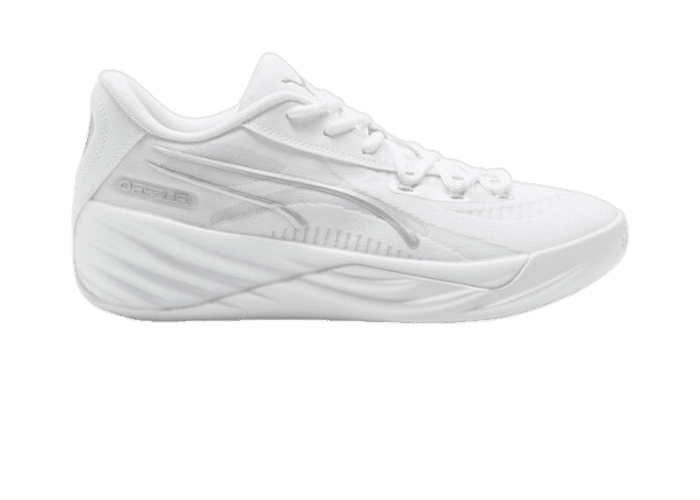 PUMA All-Pro NITROâ¢ Basketball in White/Silver