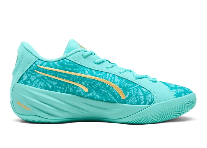 PUMA All-Pro NITRO⢠Mexico City Game 2024 Basketball in Aquatic/Sparkling Green