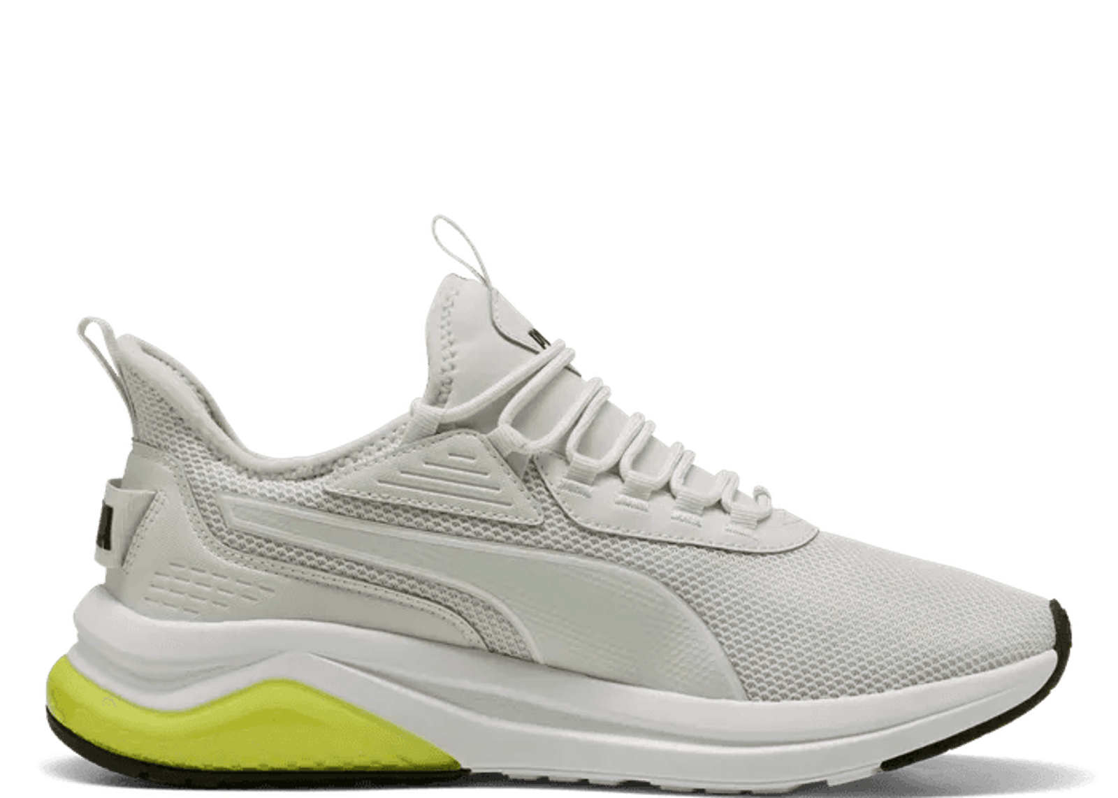 PUMA Amplifier Sneakers in Feather Grey/White/Black